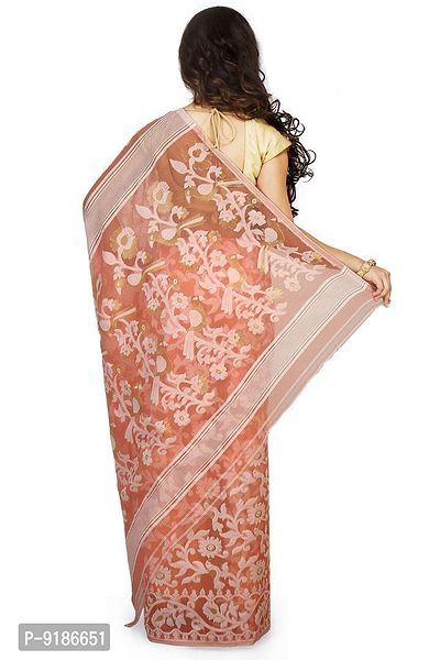 Women Dhakai Allover Soft Flower Jamdani Sarees