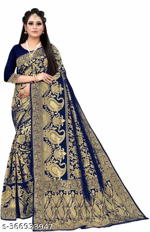 Banarasi Jacquard, Art Silk Saree